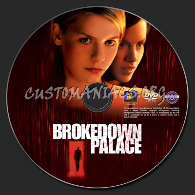 Brokedown Palace dvd label