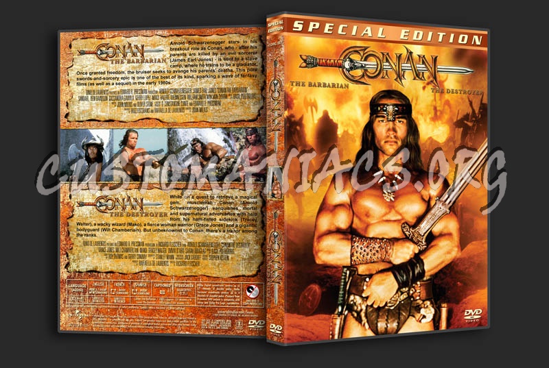 Conan Double Feature dvd cover