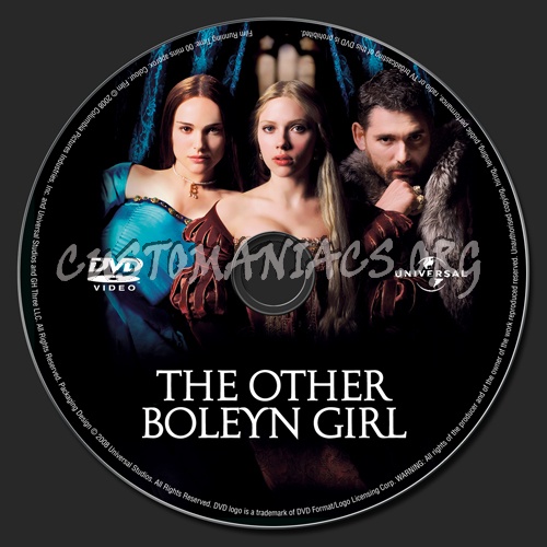 The Other Boleyn Girl dvd label