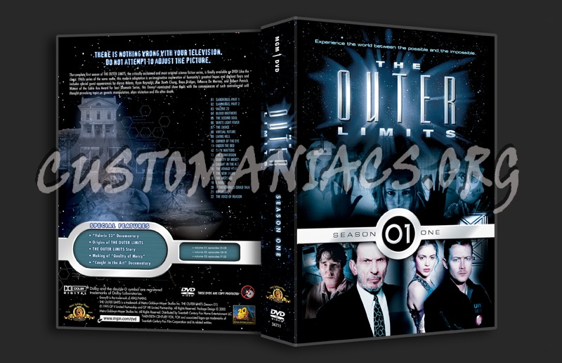 The Outer Limits Season 1 dvd cover