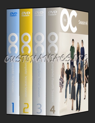 The O.C. Season 1-4 dvd cover