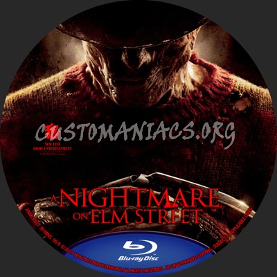 A Nightmare On Elm Street blu-ray label
