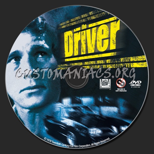 The Driver dvd label