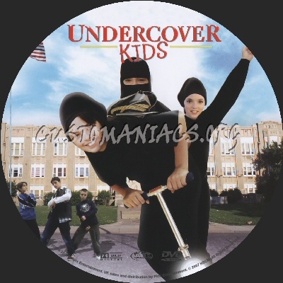 Undercover Kids dvd label