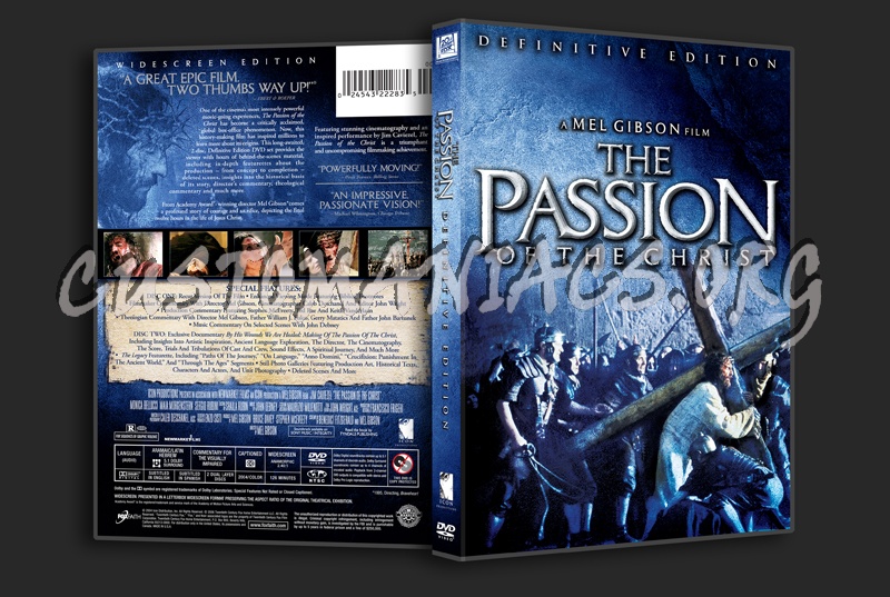 The Passion of the Christ dvd cover