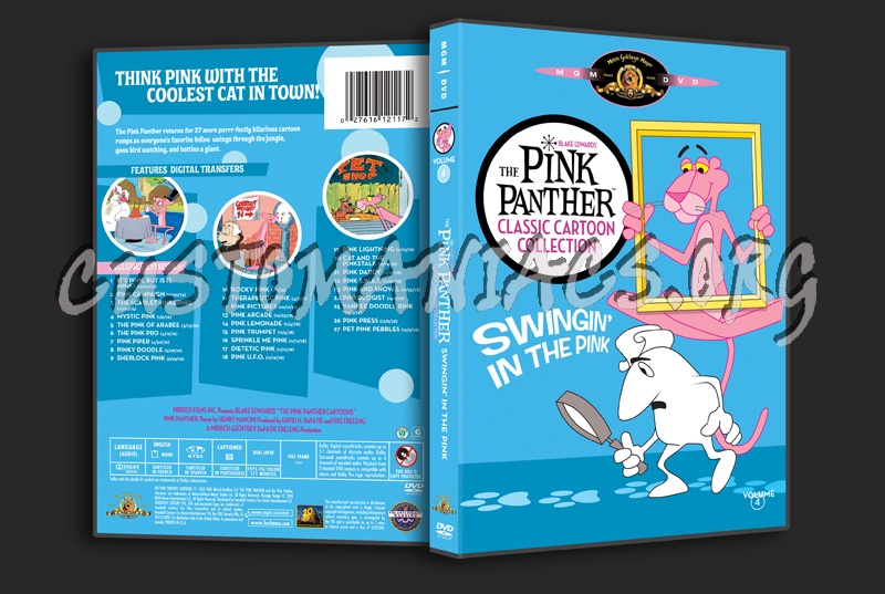 The Pink Panther and Friends Classic Cartoon Collection: Swingin' in the Pink dvd cover