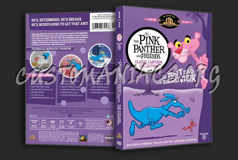 The Pink Panther and Friends Classic Collection:  The Ant and the Earthvark dvd cover