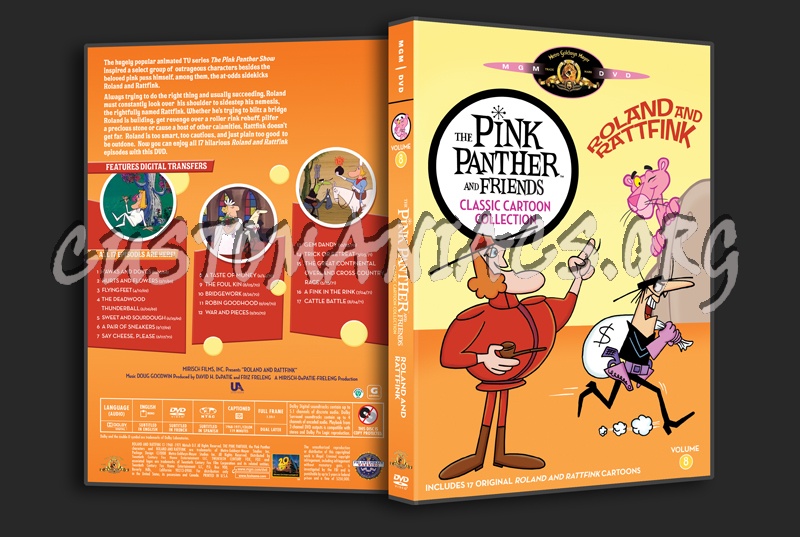 The Pink Panther and Friends Classic Collection: Roland and Rattfink dvd cover