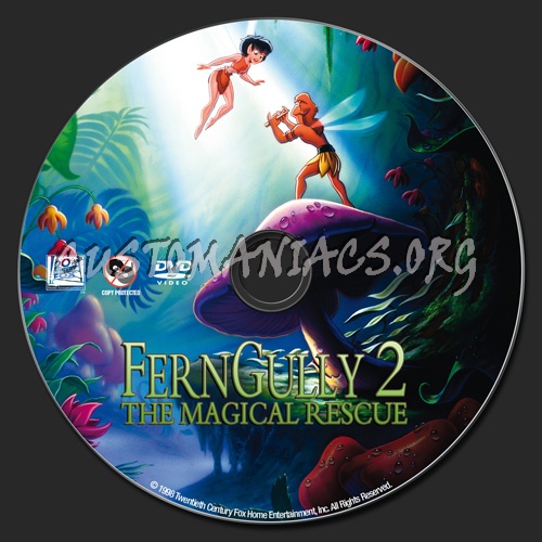 FernGully 2: The Magical Rescue dvd label