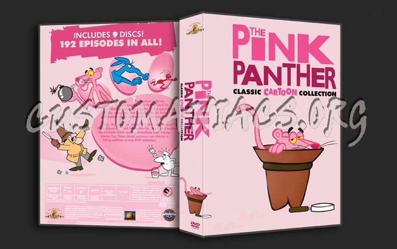 The Pink Panther Classic Cartoon Collection dvd cover