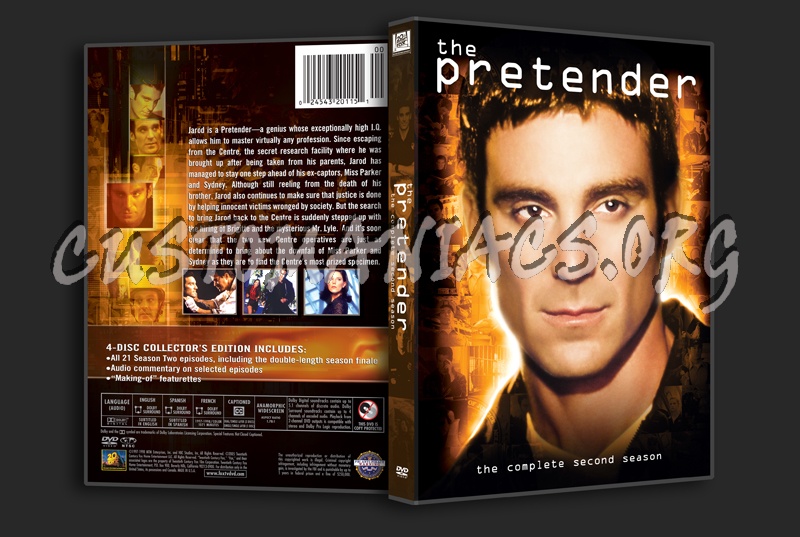 The Pretender Season 2 dvd cover