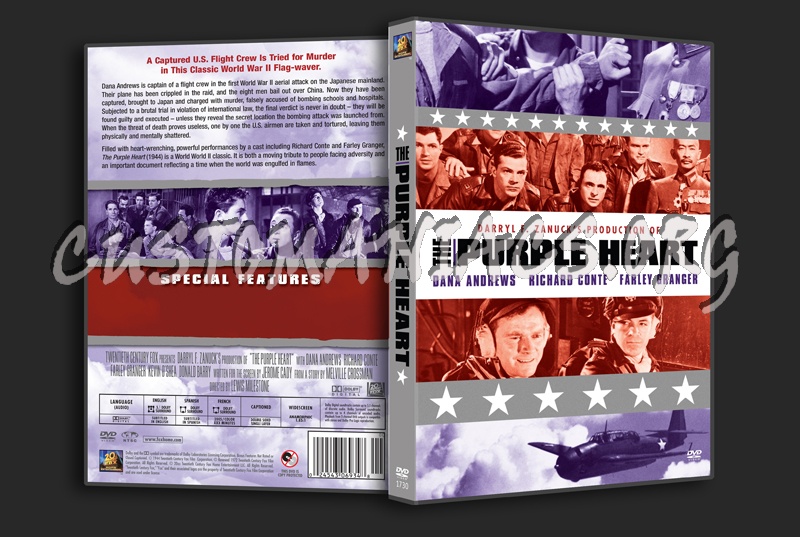 The Purple Heart dvd cover