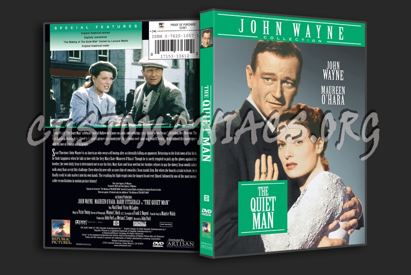 The Quiet Man dvd cover