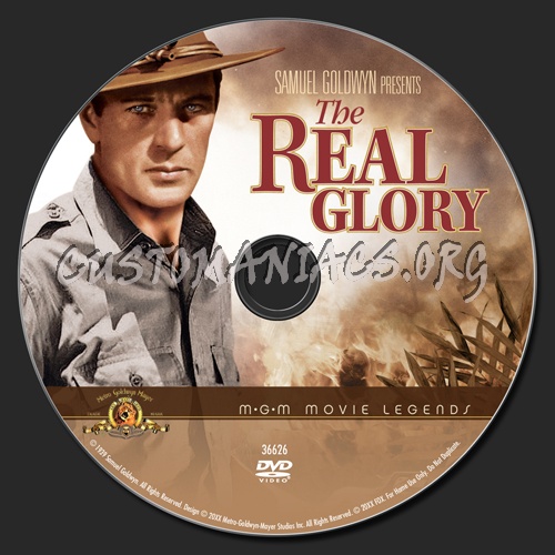 The Real Glory dvd label