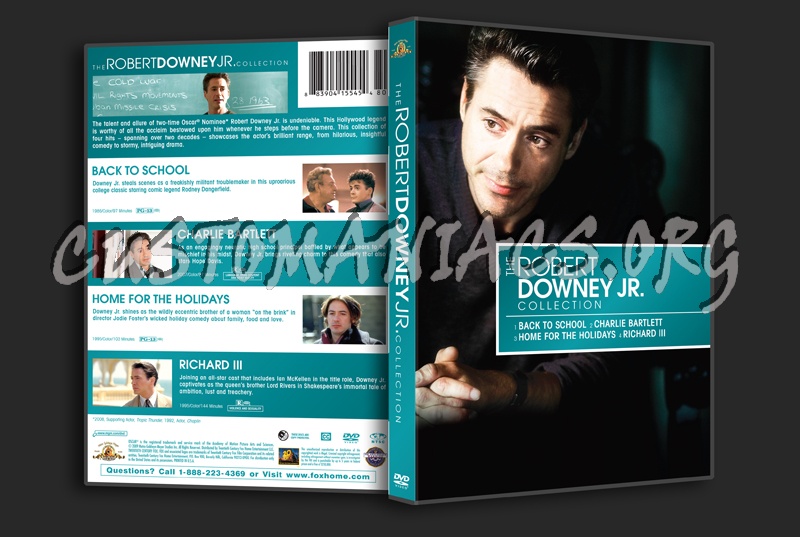 The Robert Downey Jr Collection dvd cover