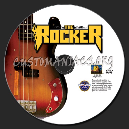 The Rocker dvd label