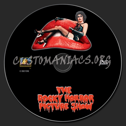 The Rocky Horror Picture Show dvd label