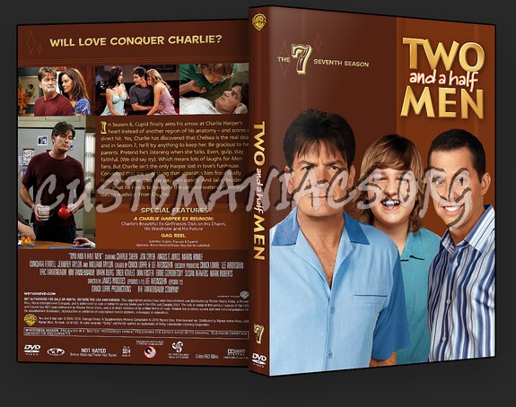 Two And A Half Men Season 7 dvd cover