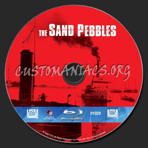The Sand Pebbles blu-ray label