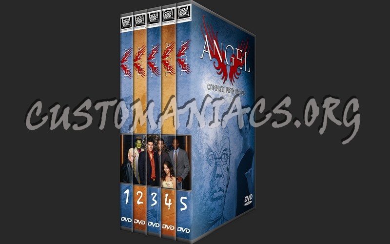 Angel Complete Series 1-5 dvd cover