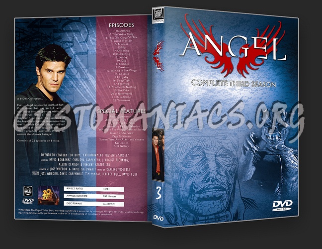 Angel Complete Series 1-5 dvd cover