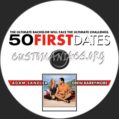 50 First Dates dvd label