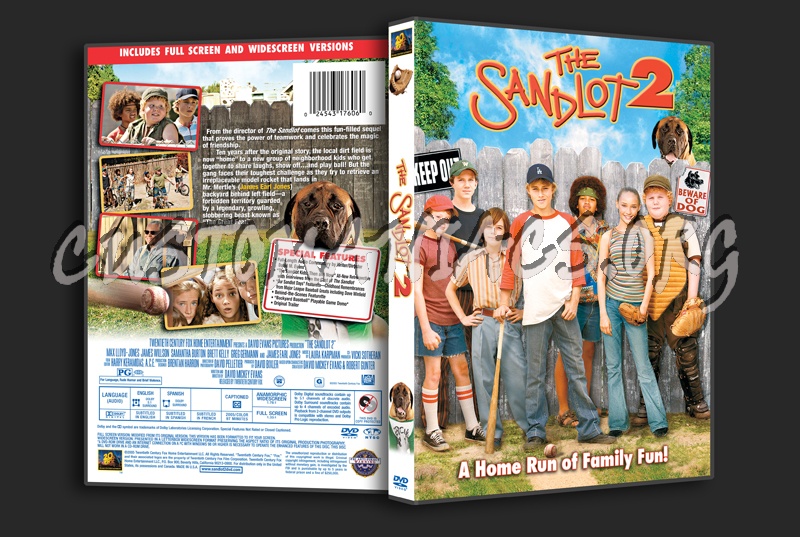 The Sandlot 2 dvd cover