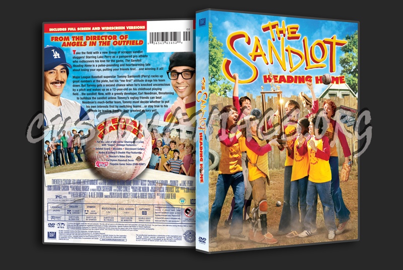 The Sandlot Heading Home dvd cover