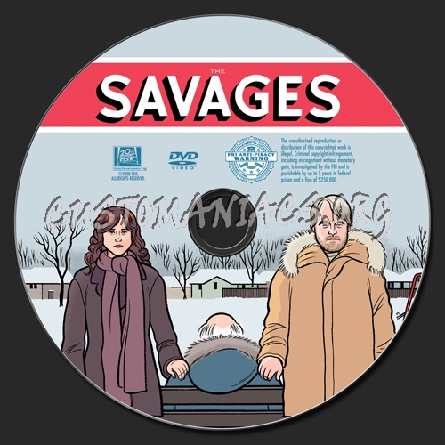 The Savages dvd label