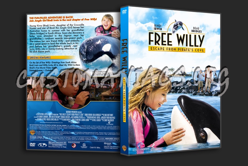 Free Willy - Escape From Pirate's Cove dvd cover
