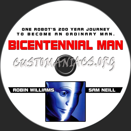 Bicentennial Man dvd label