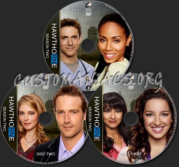 HawthoRNe - Season 2 - TV Collection dvd label