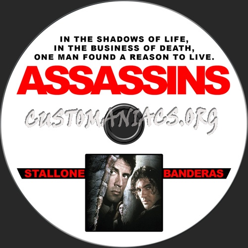 Assassins dvd label