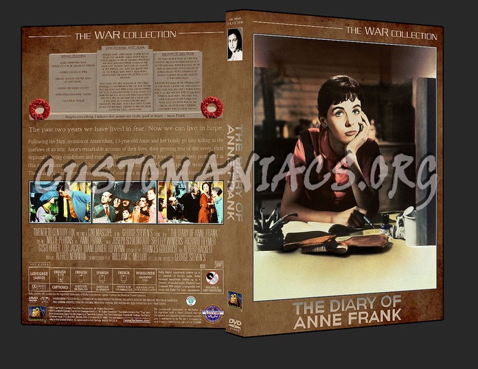 War Collection The Diary of Anne Frank dvd cover