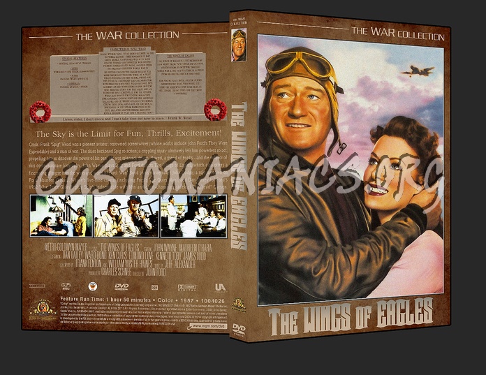 War Collection The Wings of Eagles dvd cover