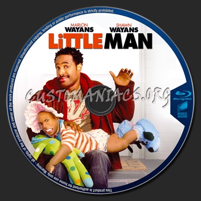 Little man blu-ray label
