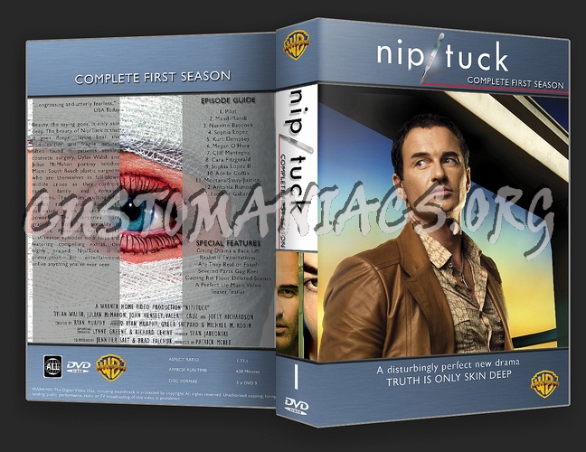 Nip Tuck Complete Season 1-6 dvd cover