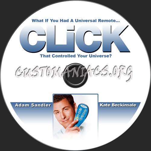 Click dvd label