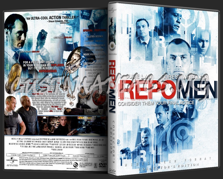 Repo Men dvd cover