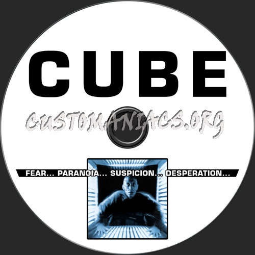 Cube dvd label
