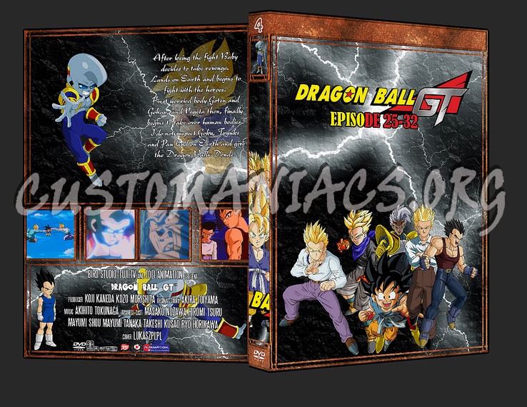 Mega Collection Dragon Ball - DBGT dvd cover