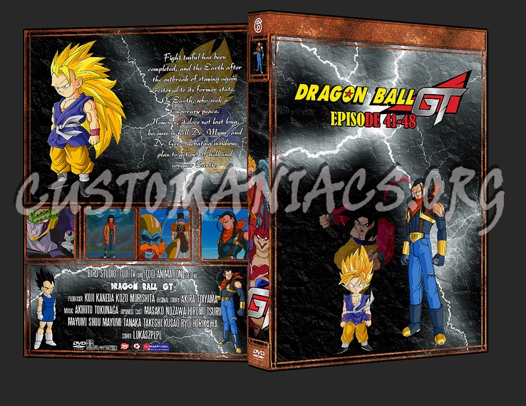 Mega Collection Dragon Ball - DBGT dvd cover