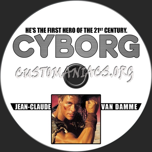 Cyborg dvd label