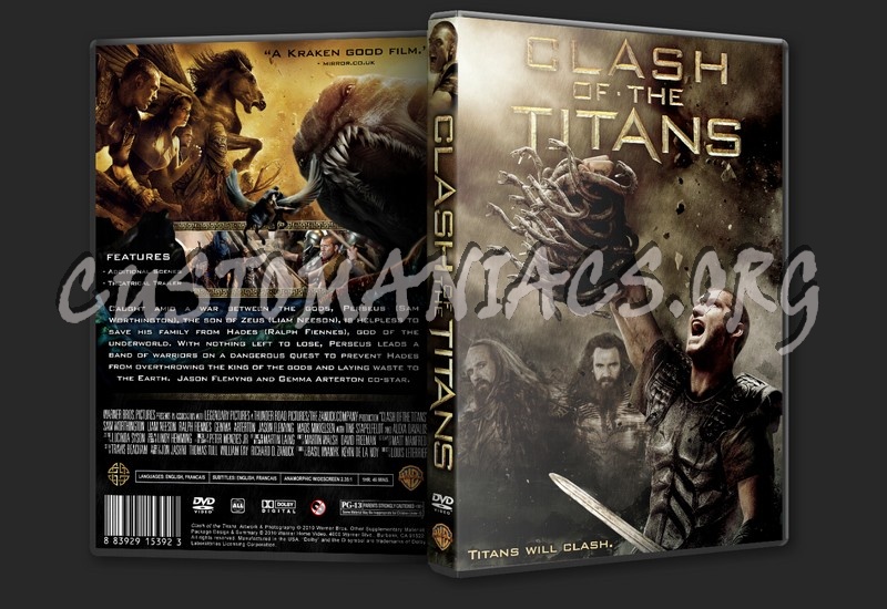 Clash of the Titans dvd cover