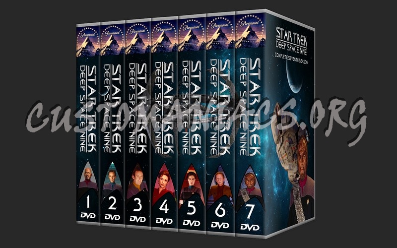 Star Trek Deep Space Nine Complete Season 1-7 dvd cover