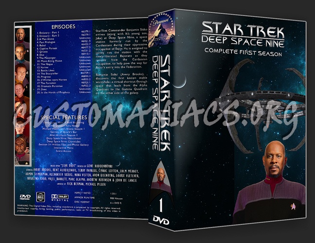 Star Trek Deep Space Nine Complete Season 1-7 dvd cover