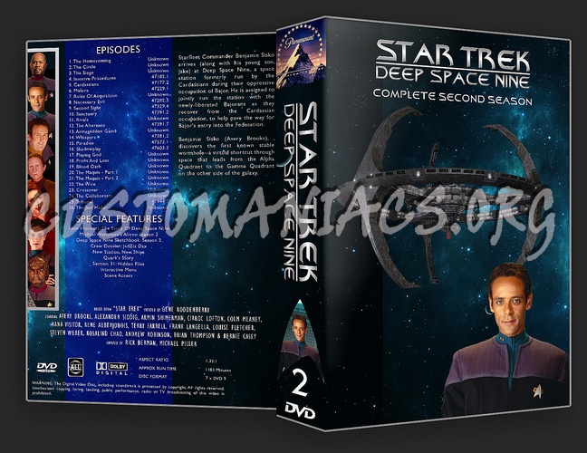 Star Trek Deep Space Nine Complete Season 1-7 dvd cover