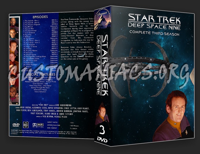 Star Trek Deep Space Nine Complete Season 1-7 dvd cover