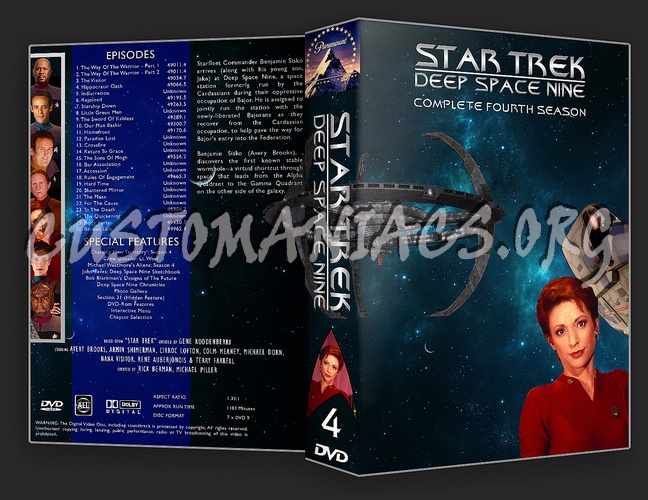 Star Trek Deep Space Nine Complete Season 1-7 dvd cover