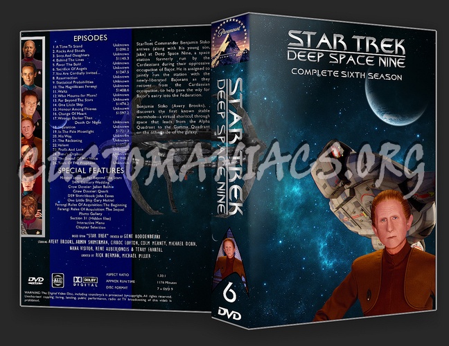 Star Trek Deep Space Nine Complete Season 1-7 dvd cover